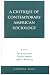 A Critique of Contemporary American Sociology (Reynolds Series in Sociology)