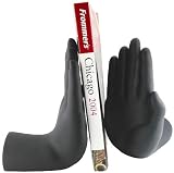 Made By Humans, High Five Bookends Set of Two, Black