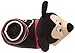 Josmo Character Shoes Boy's Disney Mickey Head Slipper-K, Black/Red, 7/8 M US Toddler