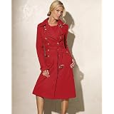 Double-breasted trench coat