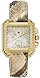 NEW MICHELE URBAN MOMENT DIAMOND GOLD TONE WATCH MWW02H000054 NEW MICHELE URBAN MOMENT DIAMOND GOLD TONE WATCH MWW02H000054