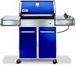 Weber 3748301 Genesis EP-310 LP Gas Grill (Blue)