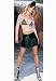 Lycra Industrial Fishnet Long Sleeves T-Shir (Red;One Size)