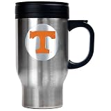 Tennessee Volunteers 16oz Stainless Steel Travel Mug