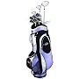 Golf Girl FWS2 LILAC Lady Hybrid Club Set & Cart Bag