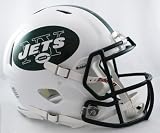 NFL New York Jets Riddell Revolution Speed Mini Helmet