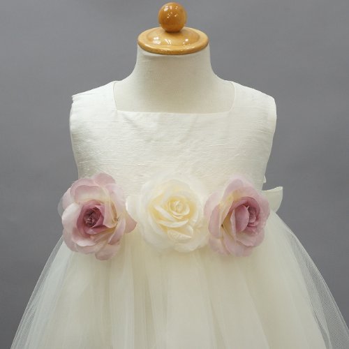 ベビードレス b135iv アイボリー结婚式 お诞生