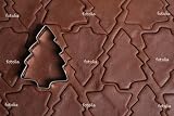 Wallmonkeys Peel and Stick Wall Graphic – Christmas Tree Cookie Cutter – 24″W x 16″H