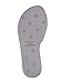Dearfoams Women's Microfiber Quilted Terry Slippers, Medium Grey, Large