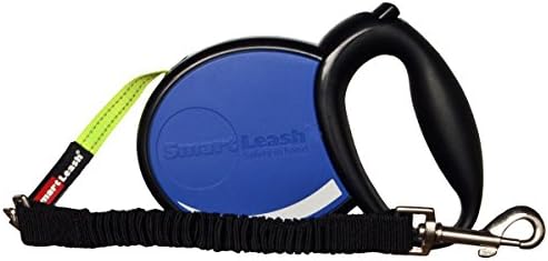 Pet Product Innovations SmartLeash - Blue, Medium 40 lbs. - 14'