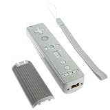 Bargaincell- Seal Retail Packing High Quality Nintendo Wii Remote Controller 3-In-1 Gray Slippery Proof Kit w/ Wrist Strap