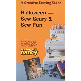 Sewing with Nancy: Halloween - Sew Scary & Sew Fun [VHS]