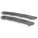 01-04 Nissan Frontier 2pc Upper + 1pc Bumper Combo Billet Grille by AR