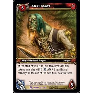 Alexi Barov - Drums of War - Epic by World of Warcraft Cards