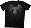 Spider-man Venom Spider Legs Faded Black T-shirt Tee