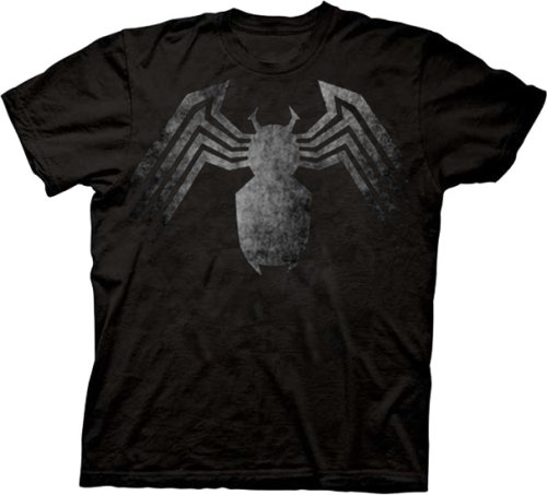  Spider-man Venom Spider Legs Faded Black T-shirt Tee