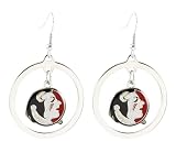 Florida State Seminoles - NCAA Floating Logo Hoop Earrings