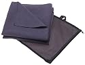 Aquis Adventure Microfiber Towel, Graphite, Extra Large (29 x 55-Inches)