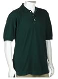 George & Martha Mens Middletown Solid Pique Polo