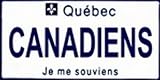 Quebec Canada Province Background License Plates - Canadiens Plate Tag Tags auto vehicle car front