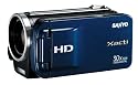 Sanyo VPC-TH1 HD Compact Flash Memory Camcorder w/ 30x Optical Zoom (Blue)