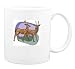 Mug with fauna, running, imberbis, nature, environment, savannah, kudu, lesser, anima...