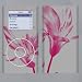 IPOD MINI Pink Flower Skin 01030