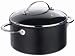 Tefal JAMIE OLIVER Schmortopf mit Deckel 24cm Professional Series Black Induction Kochtopf mit Deckel ø 24 cm