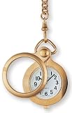 Avalon Gold - Tone Low Vision Magnifying Glass Pocket Watch # 1404 - B00020M23G