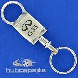 New Infiniti G35 Stylish Chrome Valet Key Chain Ring
