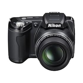 Nikon �f�W�^���J���� COOLPIX (�N�[���s�N�X) L110 �u���b�N