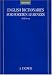 English Dictionaries for Foreign Learners: A History (Oxford Studies in Lexicography and Lexicology)