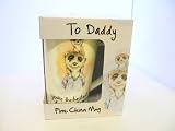 Best Dad in the World Great Special Gift Idea 'To Daddy' Meerkat Fine China Latte Mug