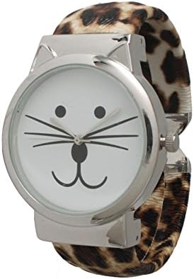 Olivia Pratt Tom Cat Cuff Watch - Cheetah