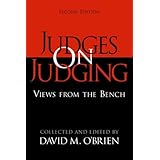 judges on judging views from the bench chatham house studies in political thinking