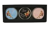 SAUCY GIRL 3 Shimmering Body Cream Lotion Set Giftbox