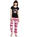 Hello Kitty Women's Hk Cozy Night Top And Pant Pajama Set