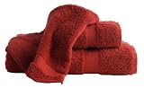 Famous Maker Supima Washcloth 2-Pack, Barn Red