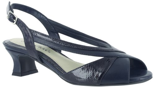 Easy Street Women's Jalyn Peep-Toe Slingback Pumps