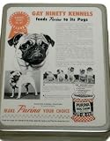 ♪PUG GAY★かわいいパグ犬♪小物入れ♪☆収納 持ち運びにちょうどいいマルチフリー缶☆【ステンレスケース】 ステンレス
