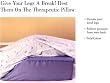Bed Wedge Leg Incliner Knee Wedge Pillow 17" x 15" x 6½