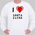 I Love Santa Elena Sweatshirt