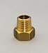 Auto Meter Temperature Adapters Temperature Adapter, Male 3/ 8 in. NPT to Female 5/ 8...