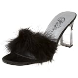 Pleaser Womens Romance-301 Marabou Slide