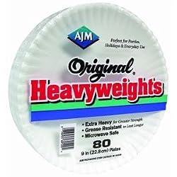 A J M Packaging Corp. OH9AJFWH Original Heavyweights Plates