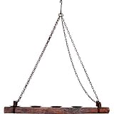 Wood / Iron Candle Holder Chandelier