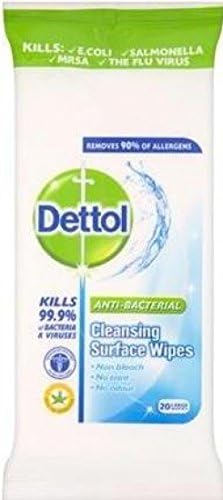 Reckitts Dettol Surface Wipes X 20
