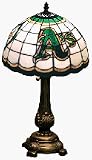 Oakland Athletics Stained Glass Table Lamp