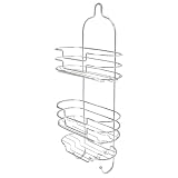 Aquatico Jazz-Style 2 Tier Shower Caddy, Chrome by AQUATICO