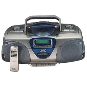 JVC RC-BX530 Portable Stereo with CD Syncro Start Recording